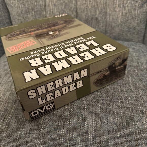 Sherman Leader (open, unpunched, cards sealed) Dan Verssen Games (DVG) - Picture 12 of 13